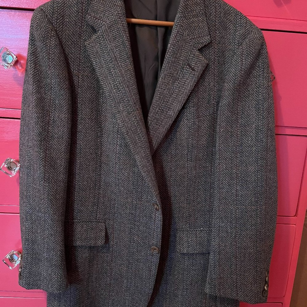 Paul Stuart Hand Taylored Tweed Blazer